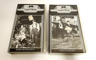 Laurel & Hardy Kaksi Mustalaista + Kaksi Kulkuria UUSIA