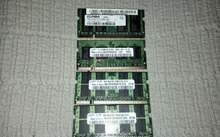 Muisti - DDR2 - So-Dimm - (Kannettavaan.)