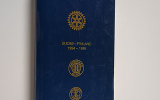 Rotary matrikkeli - matrikel 1994-1995 : piirit = distrik...