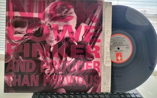 NICK LOWE, Pinker and prouder than previous, LP -88 UPEA !!
