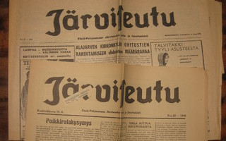 Sanomalehti  Järviseutu   2+1 kpl