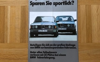 Esite BMW E21 3-sarja 320 & 323i, 1981/1982