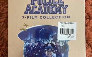 Poliisiopisto- Police Academy 7 Film Collection Blu-ray UUSI