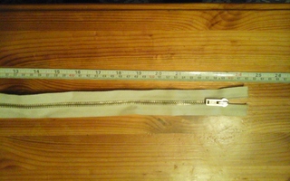 Vetoketju, Valkoinen, 59,5 cm