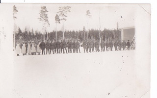Valokuva Suojeluskunta Lotta Svärd Syväoro Poutala 1920-l