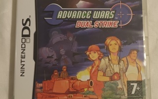 DS peli Advance wars Dual strike CIB