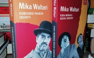 Mika Waltari - 2x Komisario Palmu - 2 kirjaa