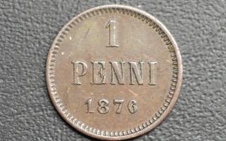 1 penni 1876  #1659