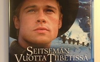 Seitsemän vuotta Tiibetissä (Blu-ray) Brad Pitt (1997) UUSI!