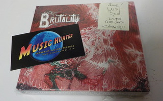 BRUTALITY - THE DEMOS RARE UUSI 3CD+DVD BOKSI (W)