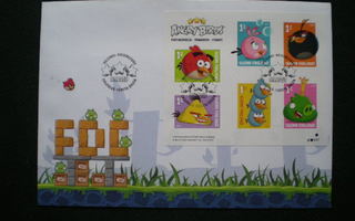 FDC Angry Birds 9.9.2013 - LaPe BL79