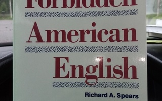 SPEARS : FORBIDDEN AMERICAN ENGLISH