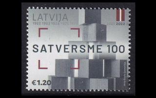 Latvia 1160 ** Perustuslaki 100v (2022)