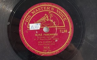 Savikiekko 1955 - Rita Elmgren - His Master's VoiceTJ 68