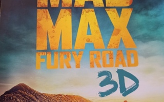 Mad Max fury road - 3D + bluray