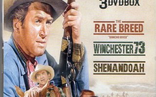 James Stewart 3 Western Box	(72 694)	UUSI	-FI-		DVD	(3)	jame