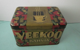 Vintage Veekoo kahvipurkki