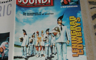 Soundi 1996 n:o 4 + Leningrad Cowboys juliste