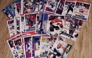NHL jääkiekko rookie kortteja 44kpl