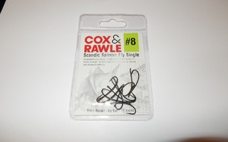Cox&Rawle Scandic Salmon Fly 1-h -koukku, koko:8, 10kpl