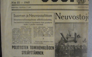 Uusi Suomi Nro 32/3.2.1945 (17.1)