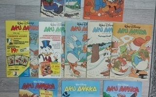 Aku Ankka numeroita vuosilta 1975,-81,-88, 2007