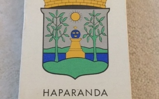 Iso tulitikkuaski Haparanda (Haaparanta)