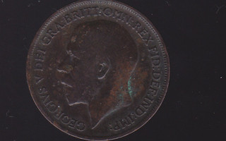 Iso-Britania 1 Penny v.1918 KM#810 (George V)
