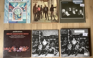 The Allman Brothers Band Vinyylilevykokoelma, 25 x LP’s