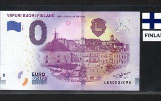 0-EURO Suomi  Viipuri Suomenlipulla.