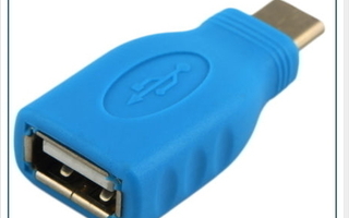 ADAPTERI - Kytke USB 2.0 laite uuteen USB C-type liittimeen