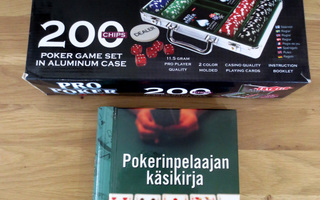 Pro Poker -pelisetti + kirja
