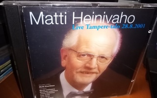 CD Matti Heinivaho Live Tampere-talo 2001