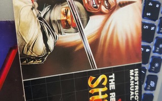 Sega Mega Drive Revenge of Shinobi ohjeet