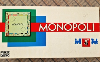 Monopoli peli vuodelta 1961. Huippukunto Parker 9211/10/