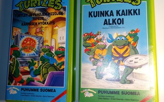 Turtles vhs 1 ja 2