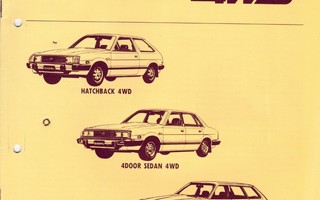 Esite Subaru 4WD 1982