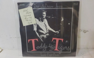 TEDDY & THE TIGERS - BOP WITH BEAVER JEANS EX+/EX+ 7'' +