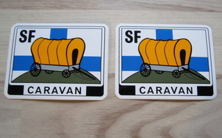 SF Caravan -tarra 2 kappaletta