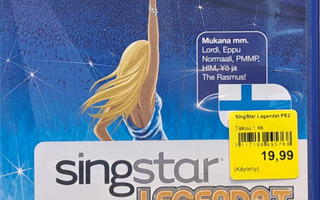 SingStar Legendat PS2 (Käytetty)