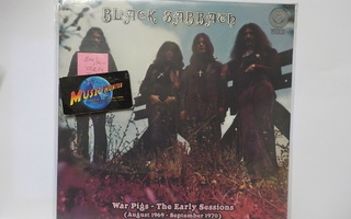 BLACK SABBATH - WAR PIGS THE EARLY SESSIONS... EX+/M- LP
