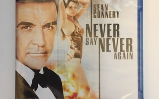 James Bond: Never Say Never Again (Blu-ray) 1983 (UUSI)