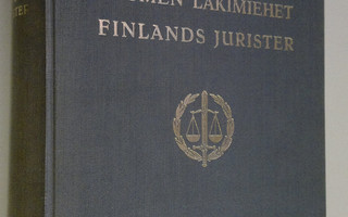 Åke (toim.) Backström : Suomen lakimiehet 1965 = Finlands...