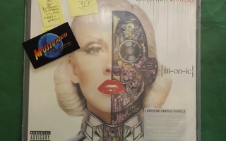 CHRISTINA AGUILERA - BIONIC - DELUXE EDIT. US 2010 UUSI 3LP