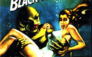 Mustan Laguunin Hirviö (1954) kauhu scifi kulttileffa -- DVD