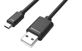 UNITEK Y-C451GBK USB-kaapeli 1 m USB 2.0 USB A M