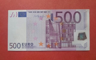 500€ N-SETELI 2002 AUSTRIA