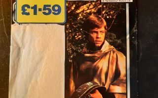 Star wars vintage Luke Poncho Cardback