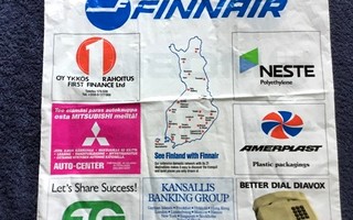 Finnair muovikassi