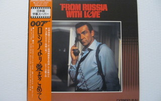 007 From Russia With Love LASERDISC Japani OBI James Bond